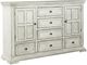 Liberty Furniture Big Valley 5-Piece Whitestone California King Bedroom Set-5