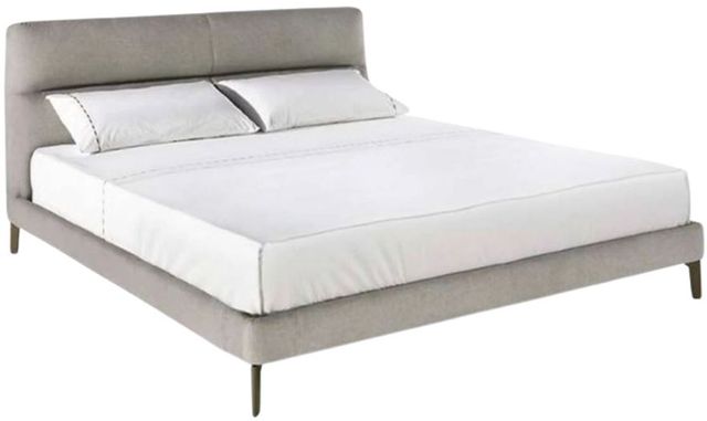 Natuzzi Editions Customizable Cut Queen Upholstered Panel Bed-0