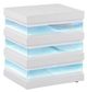 Furniture of America® Maloy White End Table-0