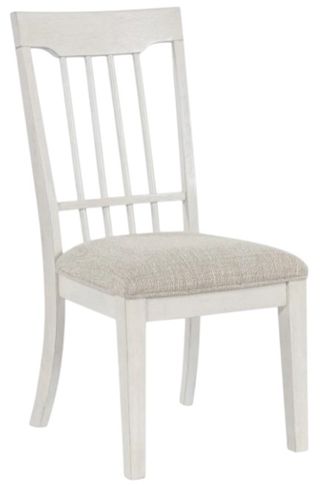 Benchcraft® Shaybrock Antique White/Light Gray Dining Side Chair