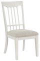 Benchcraft® Shaybrock Antique White/Light Gray Dining Side Chair-0