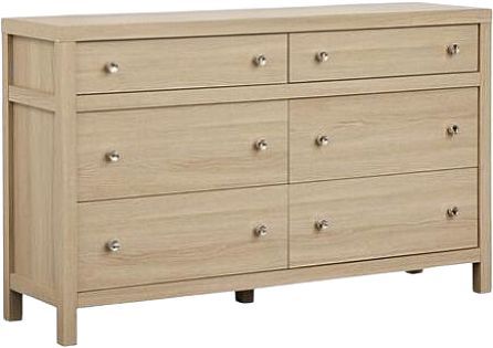 Magnussen Home® Merrifield Sandstone Beige Double Drawer Dresser-0