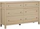 Magnussen Home® Merrifield Sandstone Beige Double Drawer Dresser-0