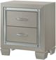Elements International Platinum 3-Piece Champagne Full Youth Bedroom Set with Trundle-3