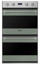 Viking® 3 Series 30" Eucalyptus Double Electric Wall Oven-0