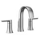 Moen® Doux Chrome Two-Handle High Arc Bathroom Faucet-0