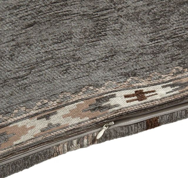 HiEnd Accents Longhorn Canyon Smoke Euro Sham-2