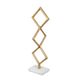 A & B Home Gold Diamond Sculpture-0