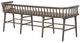 Legacy Classic XXX'S and OOO's Cocoa Dining Bench-2