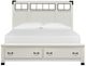 Magnussen Home® Harper Springs Silo White Queen Storage Panel Bed-2