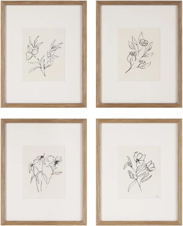 Renwil® Palmela 4-Piece Wall Art Set-0