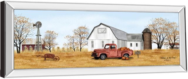 Classy Living Billy Jacobs Autumn on the Farm 18" Wall Art-3