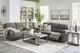Signature Design by Ashley® Scranto Brindle Manual Reclining Loveseat-4