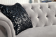 Furniture of America® Rotterdam 2-Piece Warm Gray Right-Arm Facing Sectional and Chaise-2