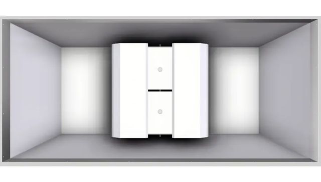 Vent-A-Hood® 66" Stainless Steel Island Liner Insert-2