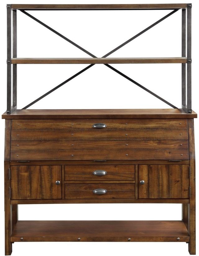 Homelegance® Holverson Gunmetal/Rustic Brown Bakers Rack-2