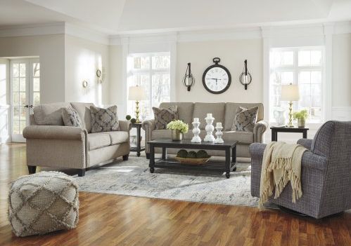 Ashley 7人掛け ソファー&オットマン