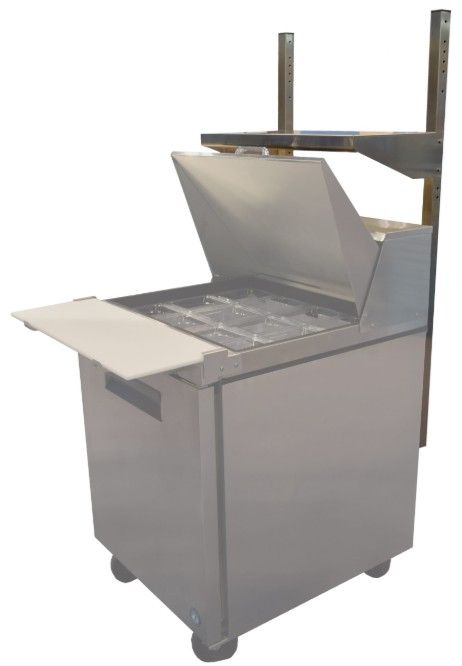 Hoshizaki 27" Stainless Steel Single Overshelf Kit-2