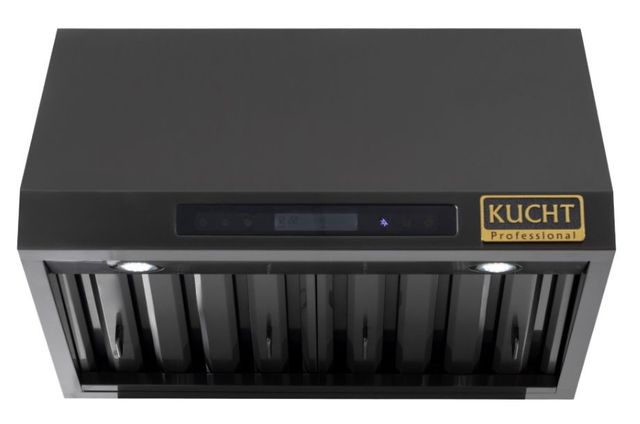 Kucht Professional Gemstone™ 30" Titanium Stainless Steel Under Cabinet Range Hood-1