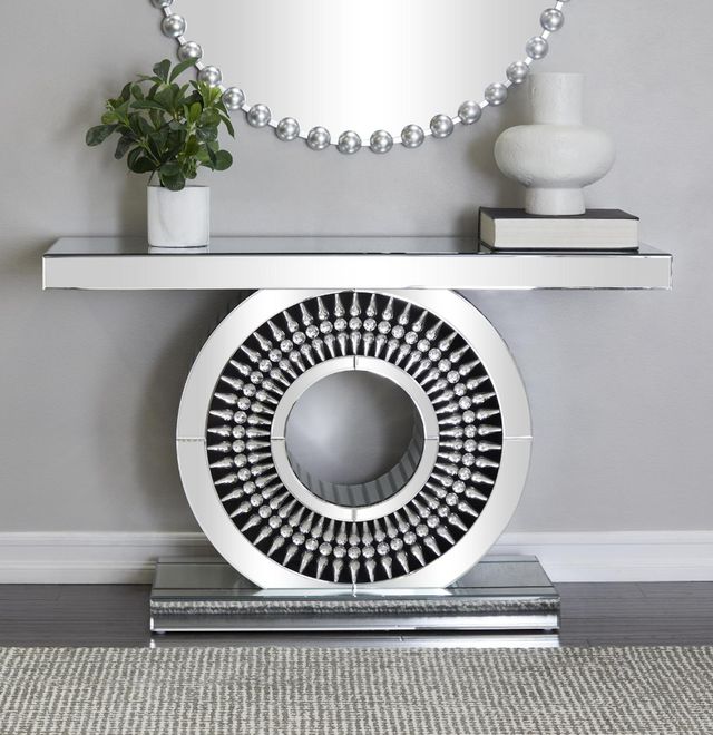 Deco Marche U Select Silver 47" Console Table-4