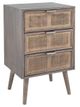 A & B Home Taupe Cabinet-0
