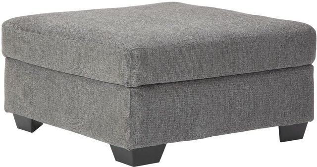 Benchcraft® Dalhart Charcoal Oversized Accent Ottoman-0