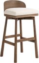 Four Hands Cloris Thames Cream Swivel Bar and Bar Stool-0