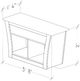Perdue Woodworks Aspen Oak TV Media Console-2