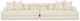TOV Furniture Lulu Cream 141" Sofa-3