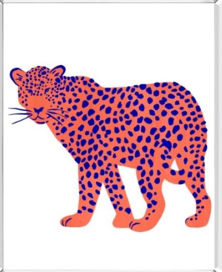 Classy Living Emma Scarvey Bright Leopard I Wall Art-2