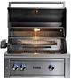 LYNX® Professional 30" 2-Burner Surf Built-In Natural Gas Grill with 1 Trident Infrared Burner, 1 Ceramic Burner and Rotisserie-1