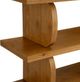 Crestview Theo Brown 4-Shelf Etagere-3