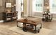 Coaster® Shepherd Rustic Brown Coffee Table-2