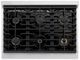 ZLINE Autograph Edition 36" Stainless Steel Pro Style Gas Range with 6 Burner Cooktop-4