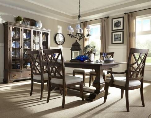 Legacy Classic Monticello Coffee Display China Cabinet-1