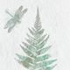 Olliix by Madison Park Linden Fern 2 Piece Set Natural Framed Wall Decor-2