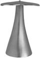 Universal Explore Home™ Oasis Antique Nickel Whale Tail Accent Table-2