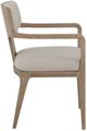 Fairfield® Everett Biscotti Upholstered Dining Arm Chair-2