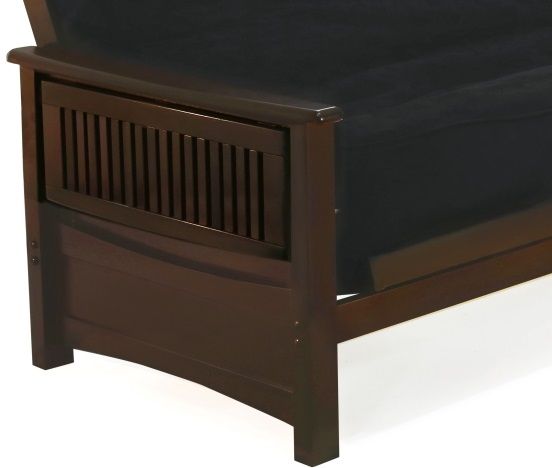 Night & Day Furniture™ Sunrise Dark Chocolate Queen Moon Glider Futon-1