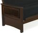 Night & Day Furniture™ Sunrise Dark Chocolate Queen Moon Glider Futon-1