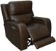 Flexsteel® Hayley Burnt Umber Power Recliner with Power Headrest-4