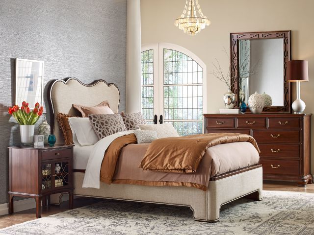 Kincaid® Hadleigh Hadleigh Wild Black Cherry Bedside Table-2