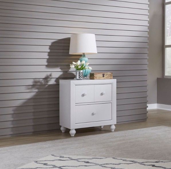 Liberty Furniture Cottage View White Youth Nightstand-1