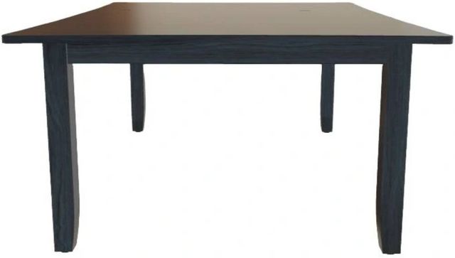 Mavin Customizable 54" x 54" Concave Extendable Dining Table with 18" Leaf-2