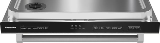 KitchenAid® 24" PrintShield™ Stainless Steel Top Control Built In Dishwasher-2