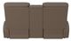La-Z-Boy® Jay Mushroom Manual Reclining Loveseat with Console-3