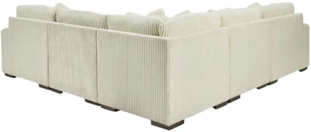 Clearance Signature Design by Ashley® Lindyn 5-Piece Ivory Right-Arm Facing Sectional and Chaise-2