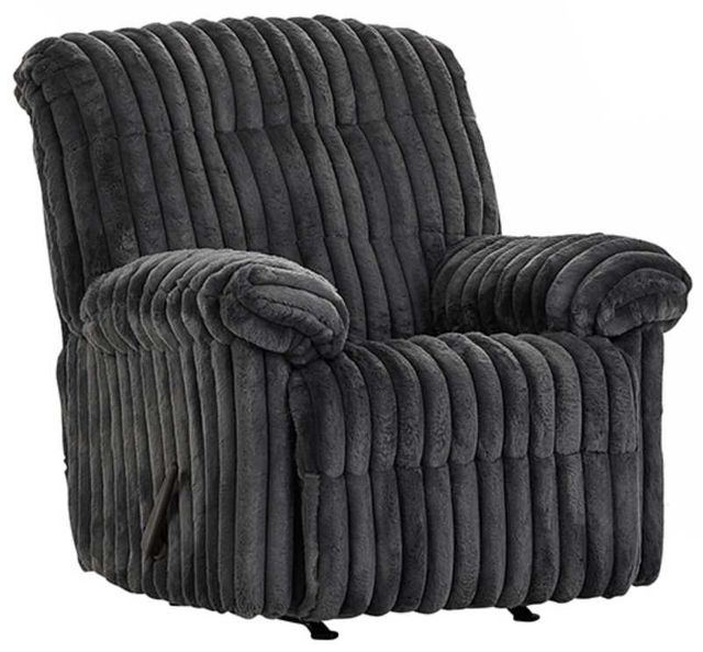 Hughes Furniture® 450 Mondo Charcoal Manual Recliner-0
