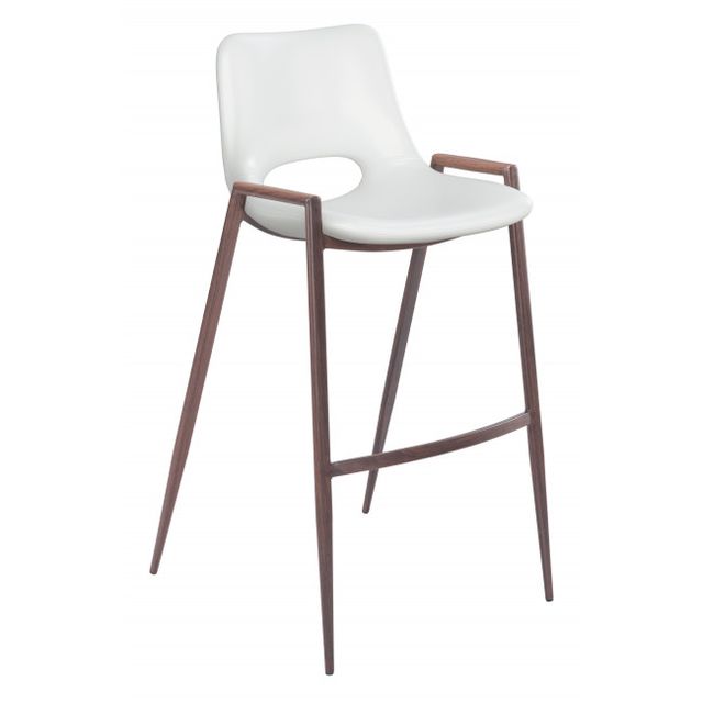 Zuo® Modern Desi White Counter Chair-0