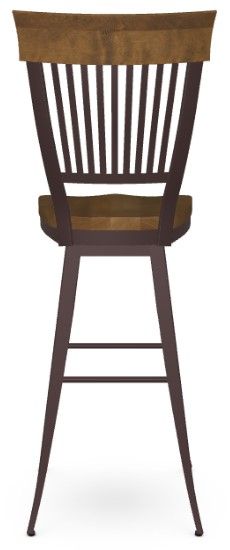Amisco Customizable Annabelle Swivel Spectator Stool-3